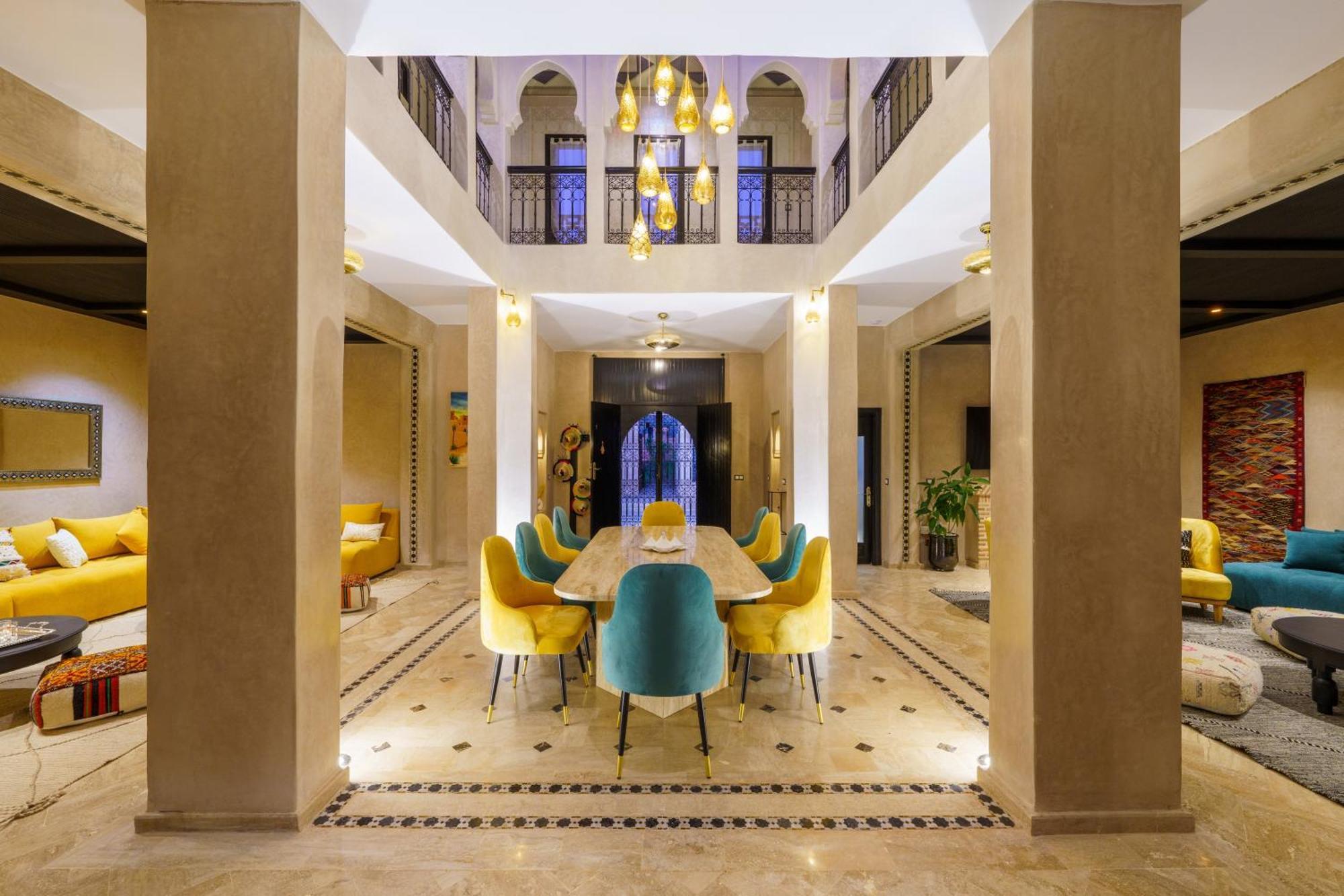 Villa Riad Sultana - Piscine Privee Marrakesh Bagian luar foto