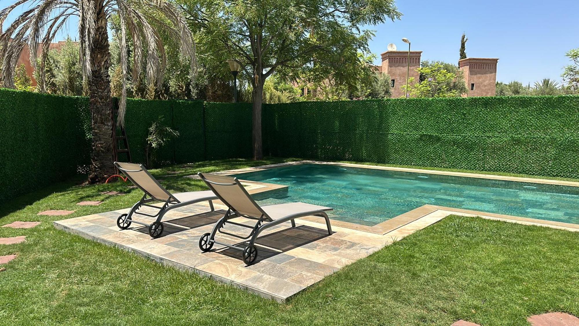 Villa Riad Sultana - Piscine Privee Marrakesh Bagian luar foto