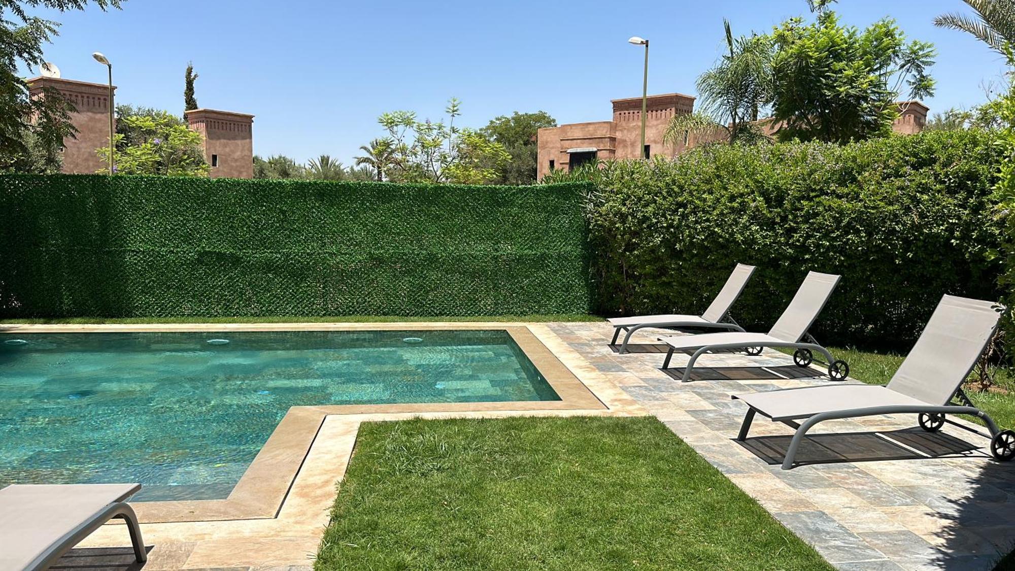 Villa Riad Sultana - Piscine Privee Marrakesh Bagian luar foto