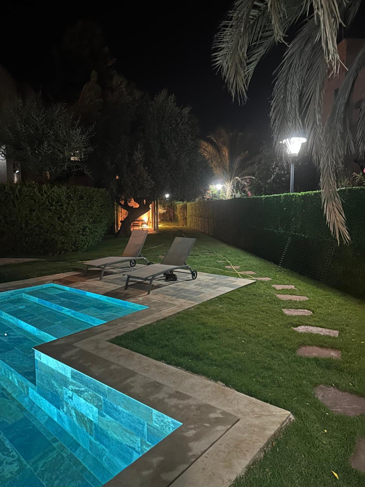 Villa Riad Sultana - Piscine Privee Marrakesh Bagian luar foto